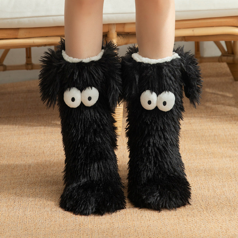 Thickened Fleece  Plush Snow Socks