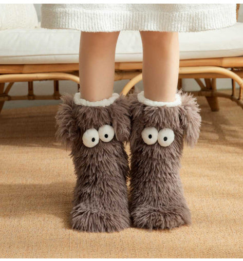 Thickened Fleece  Plush Snow Socks