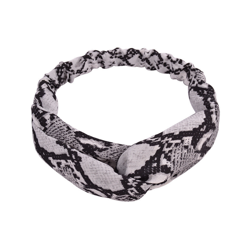 Korean Style Cross Elastic Headband