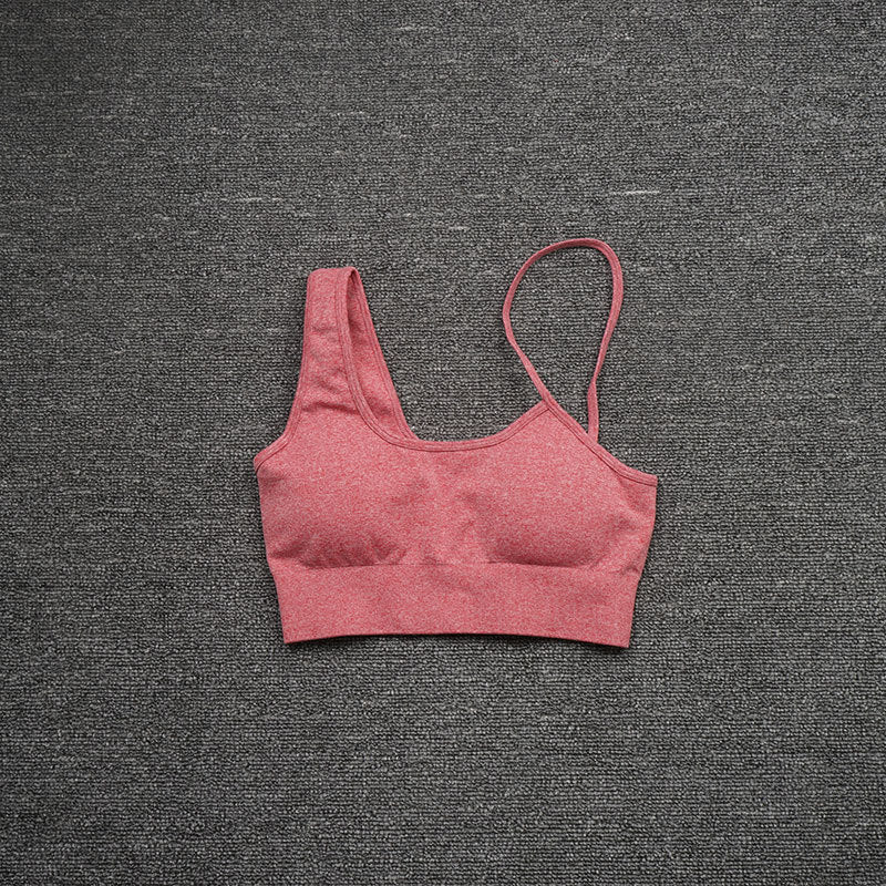 Women's Cross-body Sling Bra Yoga Suit