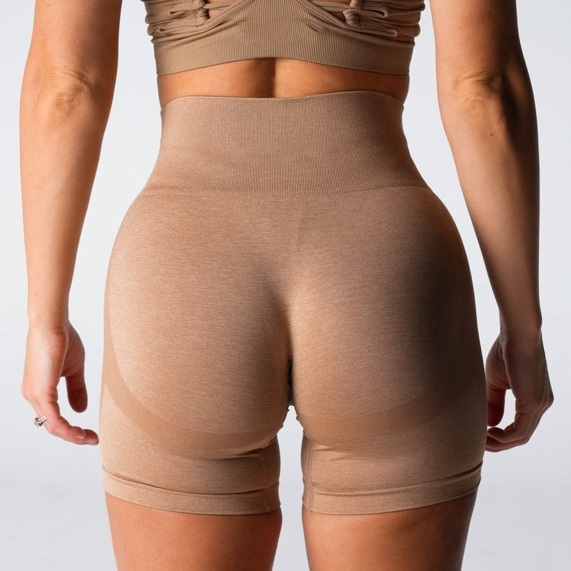 Women's Fashion High Elastic Shorts Fitness Pants