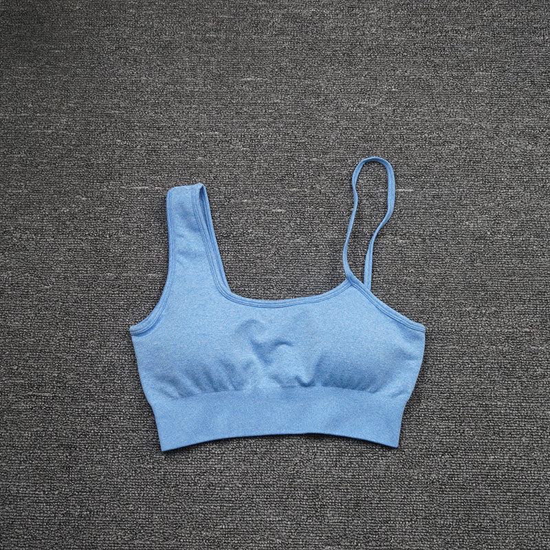 Women's Cross-body Sling Bra Yoga Suit