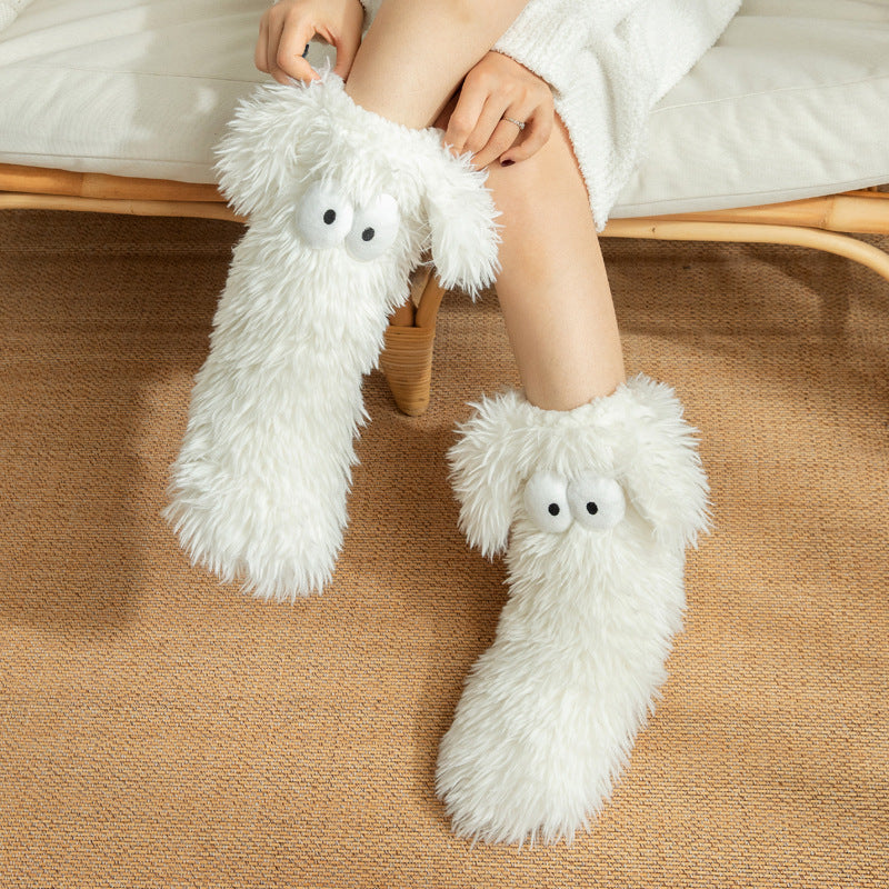 Thickened Fleece  Plush Snow Socks