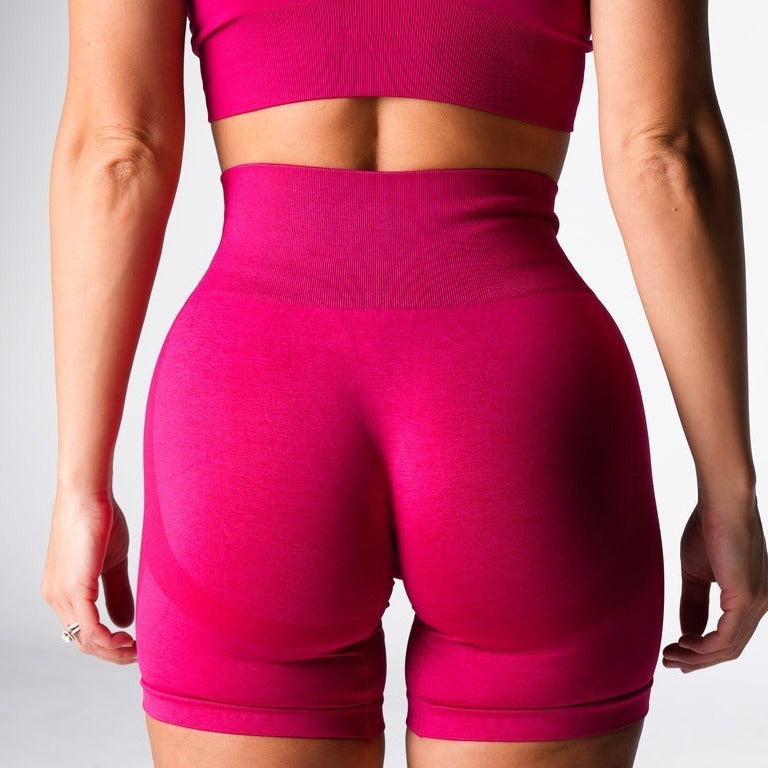 Women's Fashion High Elastic Shorts Fitness Pants