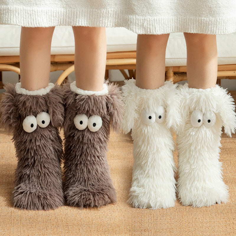 Thickened Fleece  Plush Snow Socks