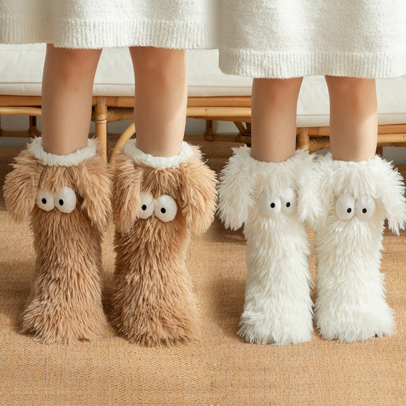 Thickened Fleece  Plush Snow Socks