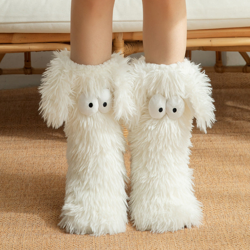 Thickened Fleece  Plush Snow Socks